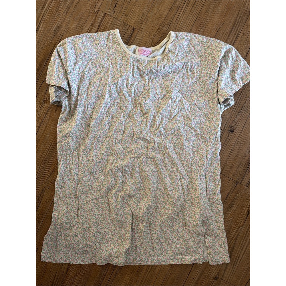 honors intimates Vintage One Size Fits All Most 100% Cotton Floral